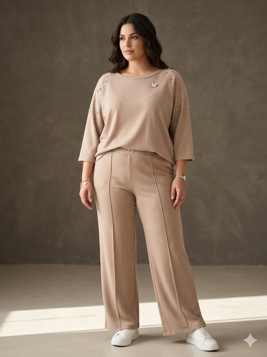 Felpa Donna Curvy Strass
