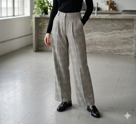 Pantalone Donna Quadro