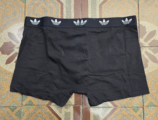 Boxer Cotone Elastico Logato Nero