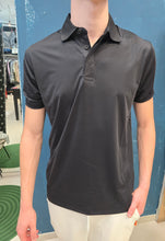 Carica l'immagine nel visualizzatore di Gallery, Polo Tessuto Tecnico No Iron Elasticizzata Nero