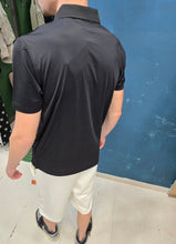 Carica l'immagine nel visualizzatore di Gallery, Polo Tessuto Tecnico No Iron Elasticizzata Nero