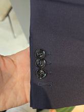 Carica l'immagine nel visualizzatore di Gallery, Giacca Slim Fit Blu Poliestere