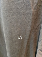 Carica l'immagine nel visualizzatore di Gallery, T-Shirt Paricollo Cotone Manica Lunga Grigio Logo