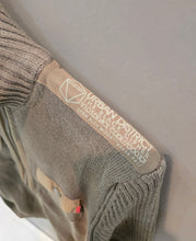 Carica l'immagine nel visualizzatore di Gallery, Cardigan Zip Tasche Davanti Grigio Marrone Beige