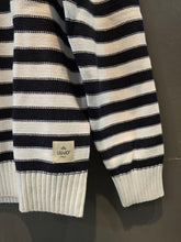 Carica l'immagine nel visualizzatore di Gallery, Maglia Righe Paricollo