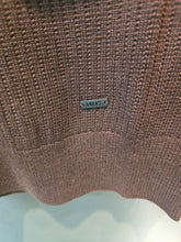 Carica l'immagine nel visualizzatore di Gallery, Maglia Coste Dolcevita Moro Taglia L