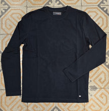 Carica l'immagine nel visualizzatore di Gallery, T-Shirt Paricollo Cotone Jersey Stretch Manica Lunga