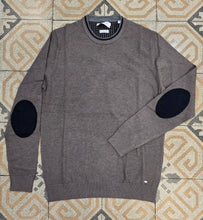 Carica l'immagine nel visualizzatore di Gallery, Maglia Paricollo Viscosa Toppe Contrasto Doppio Colletto