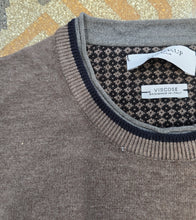 Carica l'immagine nel visualizzatore di Gallery, Maglia Paricollo Viscosa Toppe Contrasto Doppio Colletto