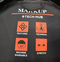 Carica l'immagine nel visualizzatore di Gallery, Giubbotto Nylon Neoprene Nero Zip Uomo