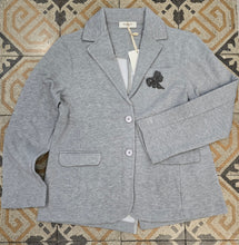 Carica l'immagine nel visualizzatore di Gallery, Giacca Felpa Avvitato Spilla Strass