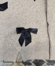 Carica l'immagine nel visualizzatore di Gallery, Maglia Fiocchi Raso Corta Larga Camel