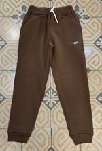 Carica l'immagine nel visualizzatore di Gallery, Jogger Cotone Felpato Polsino Caffè Uomo