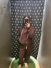 Carica l'immagine nel visualizzatore di Gallery, Felpa Cotone Felpato Cappuccio Tascone Zip Donna