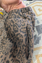 Carica l'immagine nel visualizzatore di Gallery, Pantalone Felpa Cotone Felpato Ovetto Elastico Vita