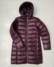 Carica l'immagine nel visualizzatore di Gallery, Piumino Ecologico Cappuccio Avvitato Ginocchio Zip