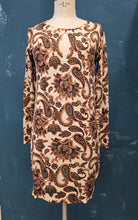 Carica l'immagine nel visualizzatore di Gallery, Abito Fantasia Viscosa Pettinata Dritto Scollatura Goccia