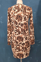 Carica l'immagine nel visualizzatore di Gallery, Abito Fantasia Viscosa Pettinata Dritto Scollatura Goccia