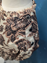 Carica l'immagine nel visualizzatore di Gallery, Abito Fantasia Plissettato Tunichetta Ginocchio Taglia 42