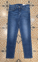 Carica l'immagine nel visualizzatore di Gallery, Jeans Elasticizzato Skinny Blu Medio Taglia 42