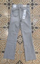 Carica l'immagine nel visualizzatore di Gallery, Jeans Elasticizzato Bot Cut Orlo Tagliato Grigio