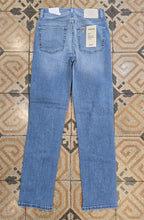 Carica l'immagine nel visualizzatore di Gallery, Jeans Elasticizzato Dritto Regular Blu Chiaro Taglia 42