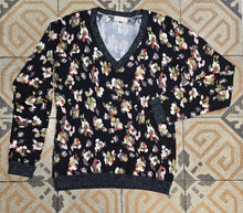 Carica l'immagine nel visualizzatore di Gallery, Maglia Viscosa Fantasia Scollatura V Taglia 42