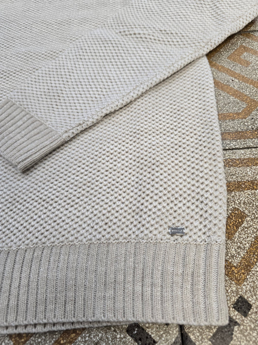 Maglia Paricollo Misto Lana 30% Chicco Riso Beige