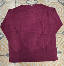 Carica l'immagine nel visualizzatore di Gallery, Maglia Paricollo Over Viscosa Spacchetti