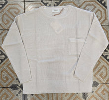 Carica l'immagine nel visualizzatore di Gallery, Maglia Paricollo Lana Lurex Taschino Spacchetti