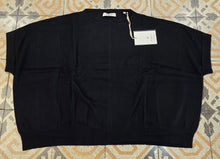 Carica l'immagine nel visualizzatore di Gallery, Maglia Over Viscosa Mano Calda Mezza Manica