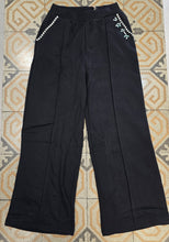 Carica l'immagine nel visualizzatore di Gallery, Pantafelpa Cotone Felpato Pietre Tasche Palazzo