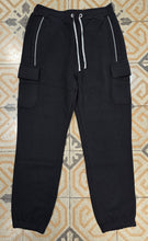 Carica l'immagine nel visualizzatore di Gallery, Pantafelpa Cargo Tasche Laterali Elastico