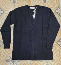 Carica l'immagine nel visualizzatore di Gallery, Cardigan Viscosa Bottone Nascosto Spacchetti