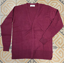 Carica l'immagine nel visualizzatore di Gallery, Cardigan Viscosa Bottone Nascosto Spacchetti