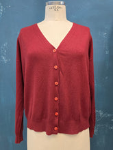 Carica l'immagine nel visualizzatore di Gallery, Cardigan Viscosa Mano Calda Scollo V