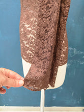 Carica l'immagine nel visualizzatore di Gallery, Maglia Pizzo Elasticizzata Scollo V Manica Svasata