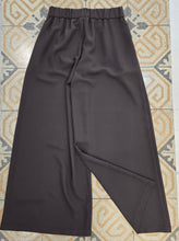 Carica l'immagine nel visualizzatore di Gallery, Pantagonna Crepe Largo Cinturino Elastico Pinces