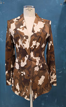 Carica l'immagine nel visualizzatore di Gallery, Blazer Animalier Foderato Taglia M 44-46