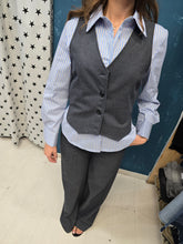 Carica l'immagine nel visualizzatore di Gallery, Gilet Check Fantasia