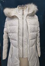 Carica l'immagine nel visualizzatore di Gallery, Piumino Ecologico Sopra Ginocchio Pelliccia Removibile