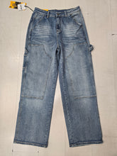 Carica l'immagine nel visualizzatore di Gallery, Jeans Wide Leg Elasticizzato Lavaggio Chiaro