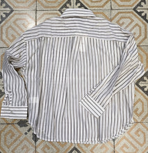 Carica l'immagine nel visualizzatore di Gallery, Camicia Lyocell Rigata Vestibilità Comoda