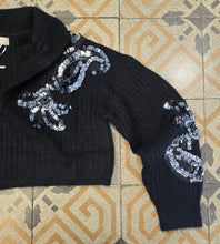 Carica l'immagine nel visualizzatore di Gallery, Maglia Corta Polo Paillettes Taglia 42