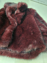 Carica l'immagine nel visualizzatore di Gallery, Ecopelliccia Bordeaux Taglia 42-46