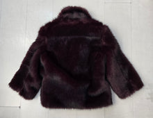 Carica l'immagine nel visualizzatore di Gallery, Ecopelliccia Bordeaux Taglia 42-46
