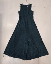 Carica l'immagine nel visualizzatore di Gallery, Jumpsuit Ciniglia Smanicata Pantalone Largo