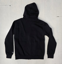 Carica l'immagine nel visualizzatore di Gallery, Felpa Cotone Felpato Cappuccio Tascone Zip Verde