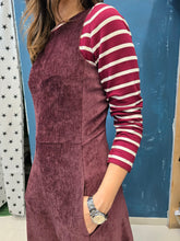 Carica l'immagine nel visualizzatore di Gallery, Jumpsuit Ciniglia Smanicata Pantalone Largo