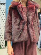 Carica l'immagine nel visualizzatore di Gallery, Ecopelliccia Bordeaux Taglia 42-46